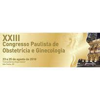 Logo XXIII Congresso Paulista de Obstetrícia e Ginecologia - SOGESP 2018