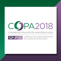 Logo Congresso Paulista de Anestesiologia - COPA 2018  