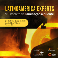 Logo LATINOAMERICA EXPERTS - 9º Encontro de Laminação a quente