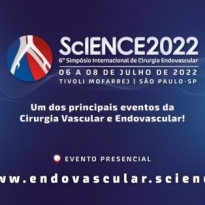 Logo ScIENCE 2022 - 6o. Simpósio Internacional de Cirurgia Endovascular