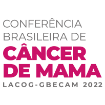 Logo Conferência Brasileira de Câncer de Mama - LACOG GBECAM 2022