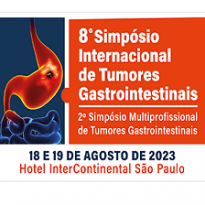 Logo TGI 2023 – 8º Simpósio Internacional de Tumores Gastrointestinais / 2º Simpósio Multiprofissional de Tumores Gastrointestinais