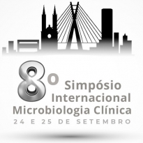 Logo 8º Simpósio Internacional de Microbiologia Clínica