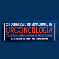 Logo XIII Congresso Internacional de Urooncologia - VIII Simpósio  Multiprofissional de Uro-Oncologia