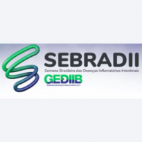 Logo 5ª SEBRADII 2024 -Semana Brasileira de Doenças Inflamatórias Intestinais