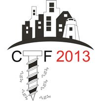 Logo Conferência em Tecnologia de Fundações – CTF 2013