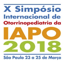 Logo X Simpósio Internacional de Otorrinopediatria da IAPO 2018