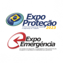 Logo  EXPO Proteção e Expo Emergência 2023