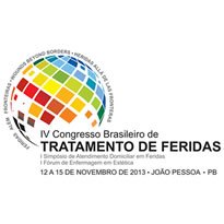 Logo IV Congresso Brasileiro de Tratamento de Feridas