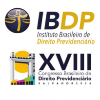 Logo IBDP 2024 - XVIII Congresso Brasileiro de Direito Previdenciário