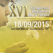 Logo  XVI Congresso Brasileiro do 3º Setor