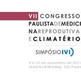 Logo VII Congresso Paulista de Medicina Reprodutiva e Climatério 