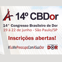 Logo 14º Congresso Brasileiro de Dor – CBDor