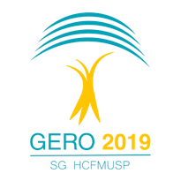 Logo GERO 2019 – XX Simpósio Anual do Serviço de Geriatria do HC-FMUSP