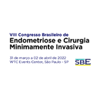 Logo VIII Congresso Brasileiro de Endometriose e Cirurgia Minimamente Invasiva