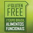 Logo 4º Gluten Free SP, 2º Zero Lactose e 1ª Expo Brasil Alimentos Funcionais
